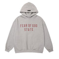 FEAR OF GOD FOG ESSENTIALS Fleece Lined Unisex Hoodie For Autumn Winter