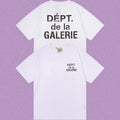 Gallery Dept. DÉPT. de la GALERIE Short Sleeve T-Shirt - White/Black