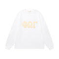 Fear of God FOG ESSENTIALS Foam Letter Print Loose Long Sleeve Tee