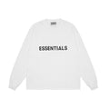FEAR OF GOD FOG ESSENTIALS Chest Letter Loose Unisex Long Sleeve Tee