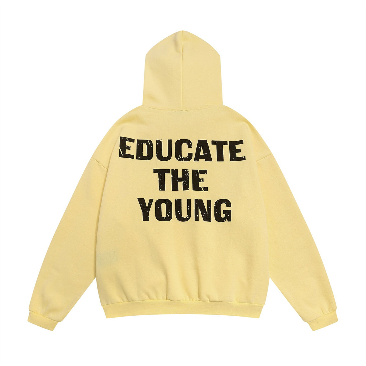 FEAR OF GOD FOG Main Line FU Logo Washed Fleece‑Lined Unisex Hoodie