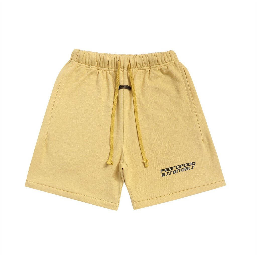 FEAR OF GOD FOG ESSENTIALS New American High‑Street Loose Men’s Casual Shorts