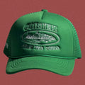 Corteiz Classic Oval Ship Logo Trucker Hat - Green