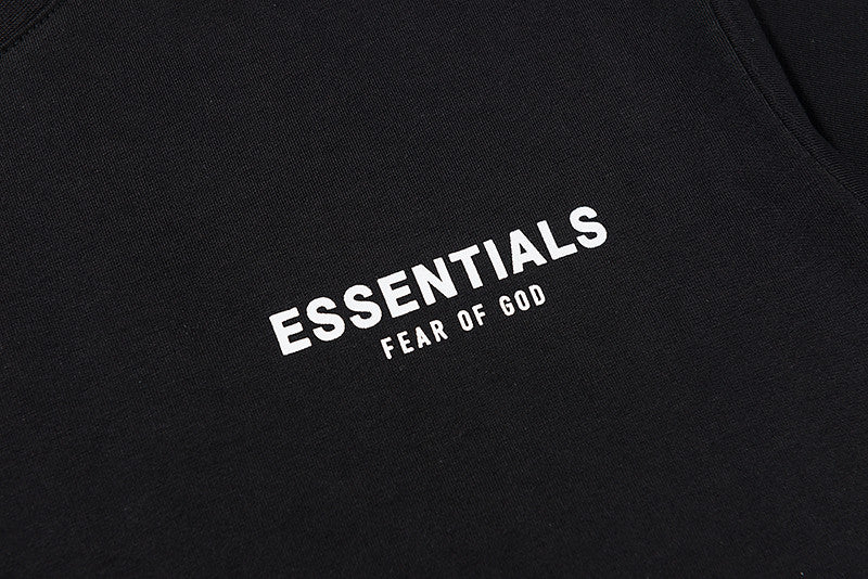 FEAR OF GOD ESSENTIALS Star Graphic Loose High‑Street Short Sleeve T‑Shirt Unisex