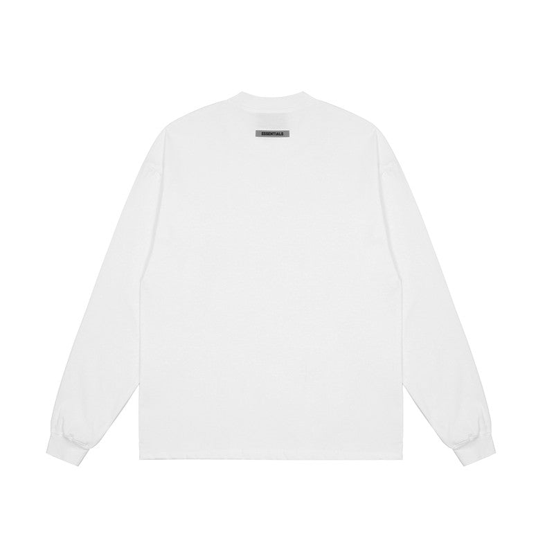 FEAR OF GOD FOG ESSENTIALS Chest Letter Loose Unisex Long Sleeve Tee