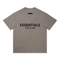 FEAR OF GOD ESSENTIALS Front Back Letter Print Unisex Short Sleeve T‑Shirt
