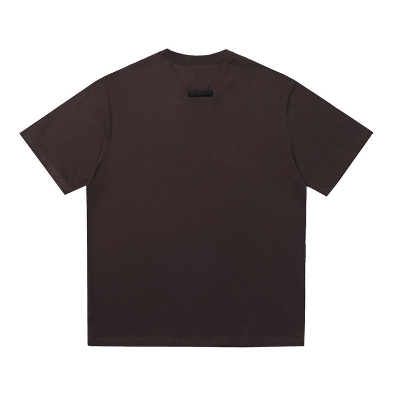 FEAR OF GOD ESSENTIALS Season 9 American High‑Street Loose Short Sleeve T‑Shirt