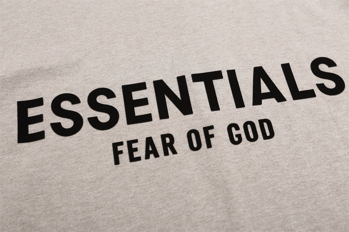 FEAR OF GOD FOG ESSENTIALS Back Letter Loose Tee Unisex