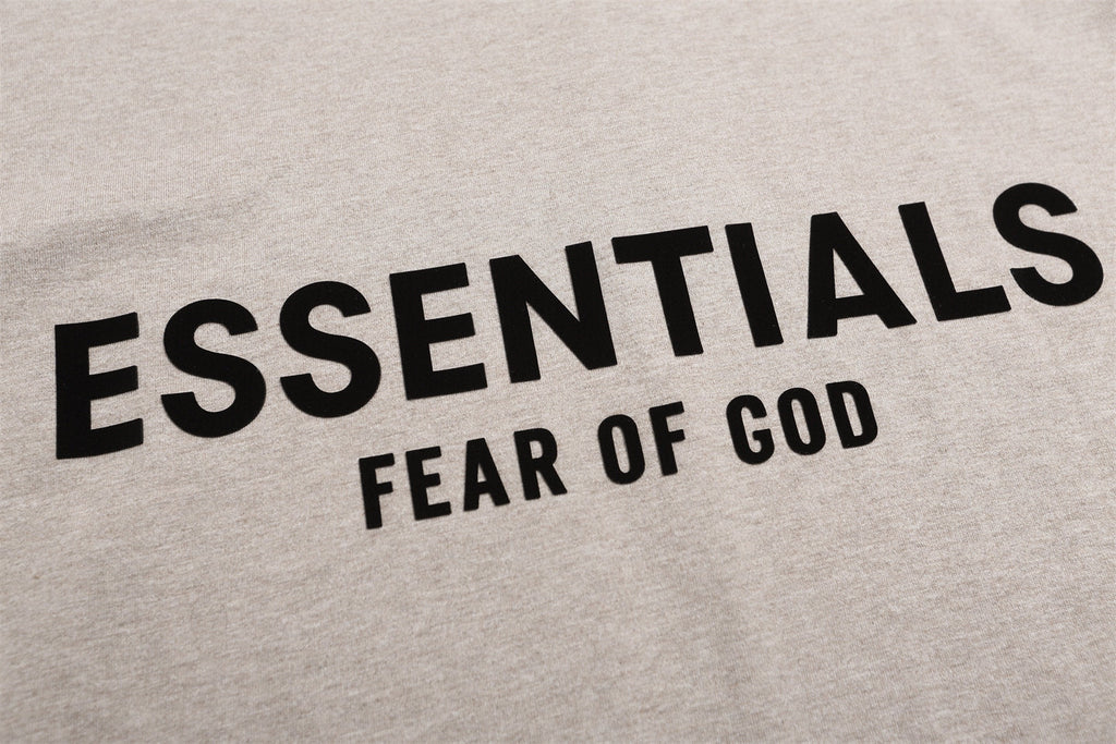 FEAR OF GOD FOG ESSENTIALS Back Letter Loose Tee Unisex