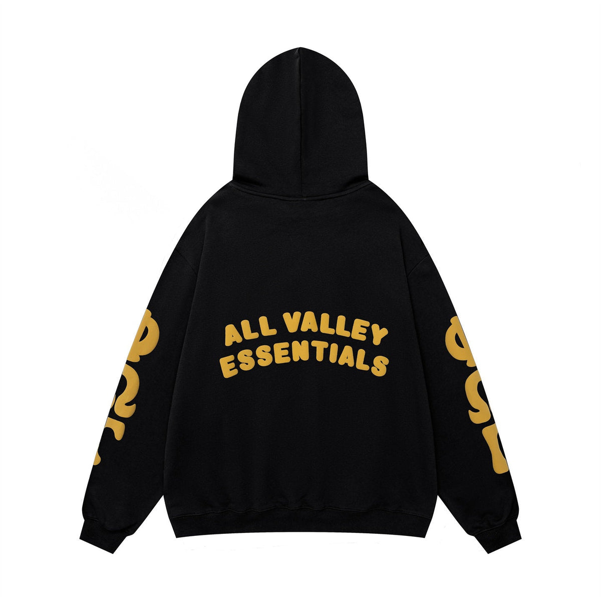 Fear of God FOG ESSENTIALS Foam Print Kirin Sleeve Zip‑Up Hoodie