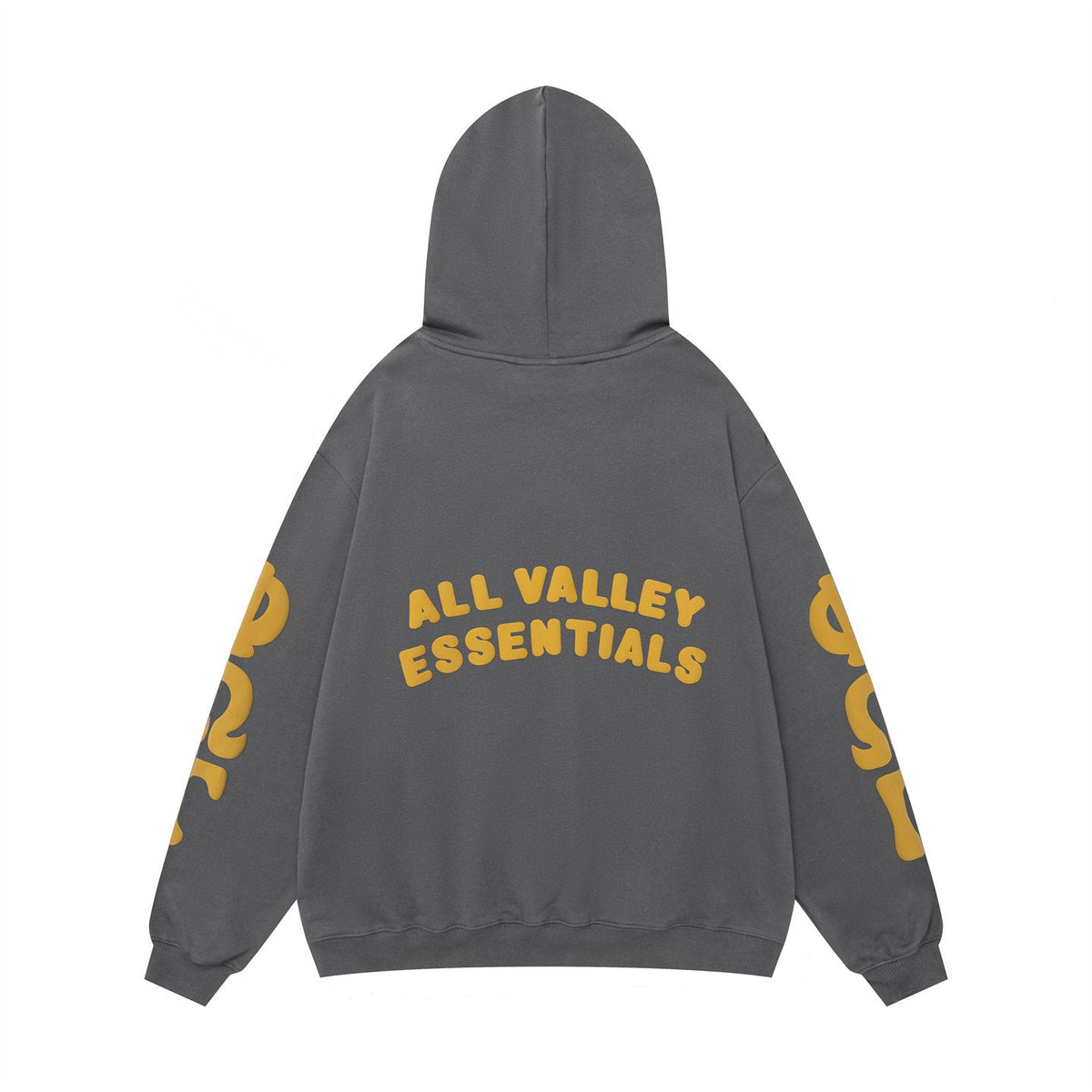 Fear of God FOG ESSENTIALS Foam Print Kirin Sleeve Zip‑Up Hoodie
